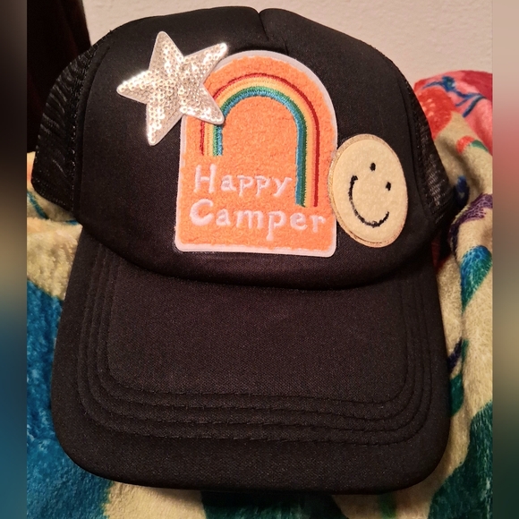 Happy Camper Hat - Picture 2 of 7